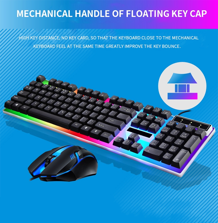 RGB Gaming Keyboard Gamer Keyb - Gaming Keyboard Bundle บทวิจารณ์และราคา