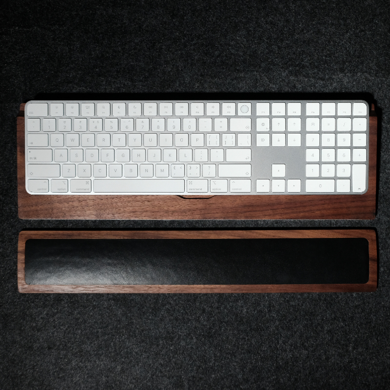 Woody Cowhide Palm Rest for Me - Keyboard Gaming Black บทวิจารณ์และราคา