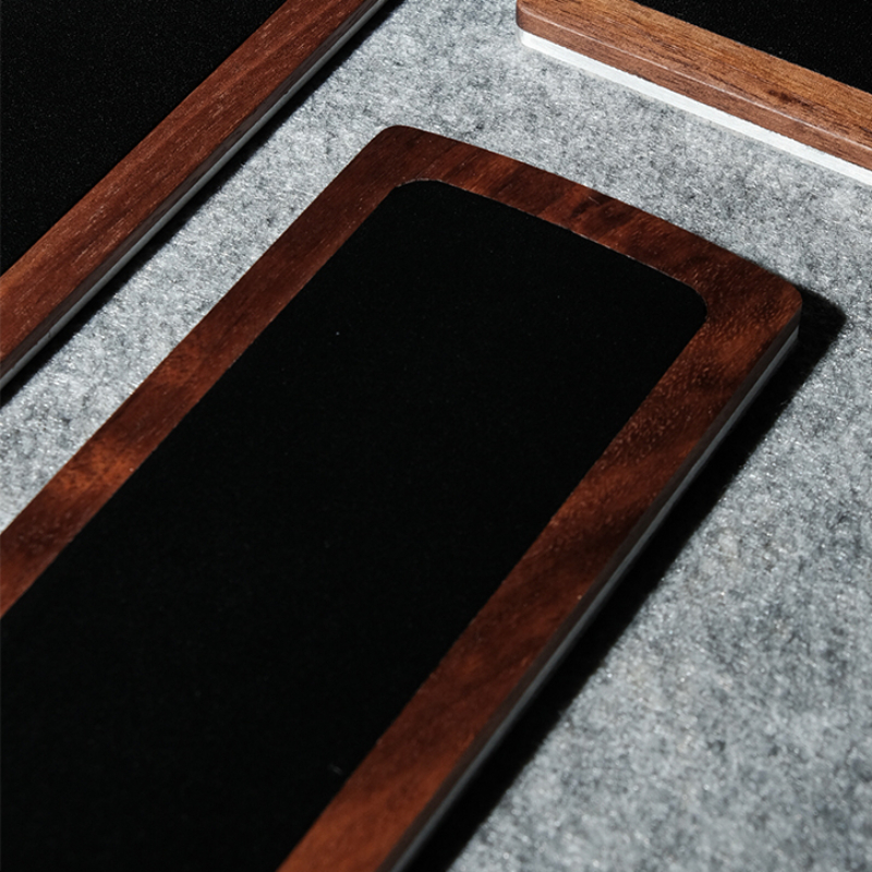 Woody Cowhide Palm Rest for Me - Keyboard Gaming Black บทวิจารณ์และราคา
