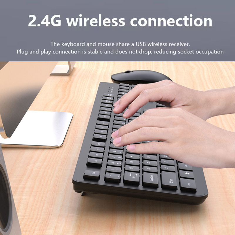 2.4G Wireless Keyboard Mouse S - Gaming Keyboard Mouse Combo บทวิจารณ์และราคา
