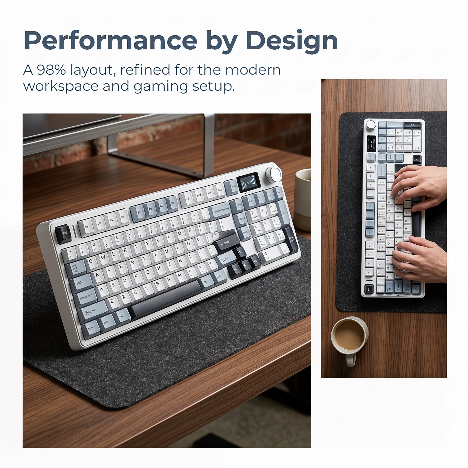 New AULA F99 Max Gasket Mechan - Gaming Keyboard Mechanical บทวิจารณ์และราคา