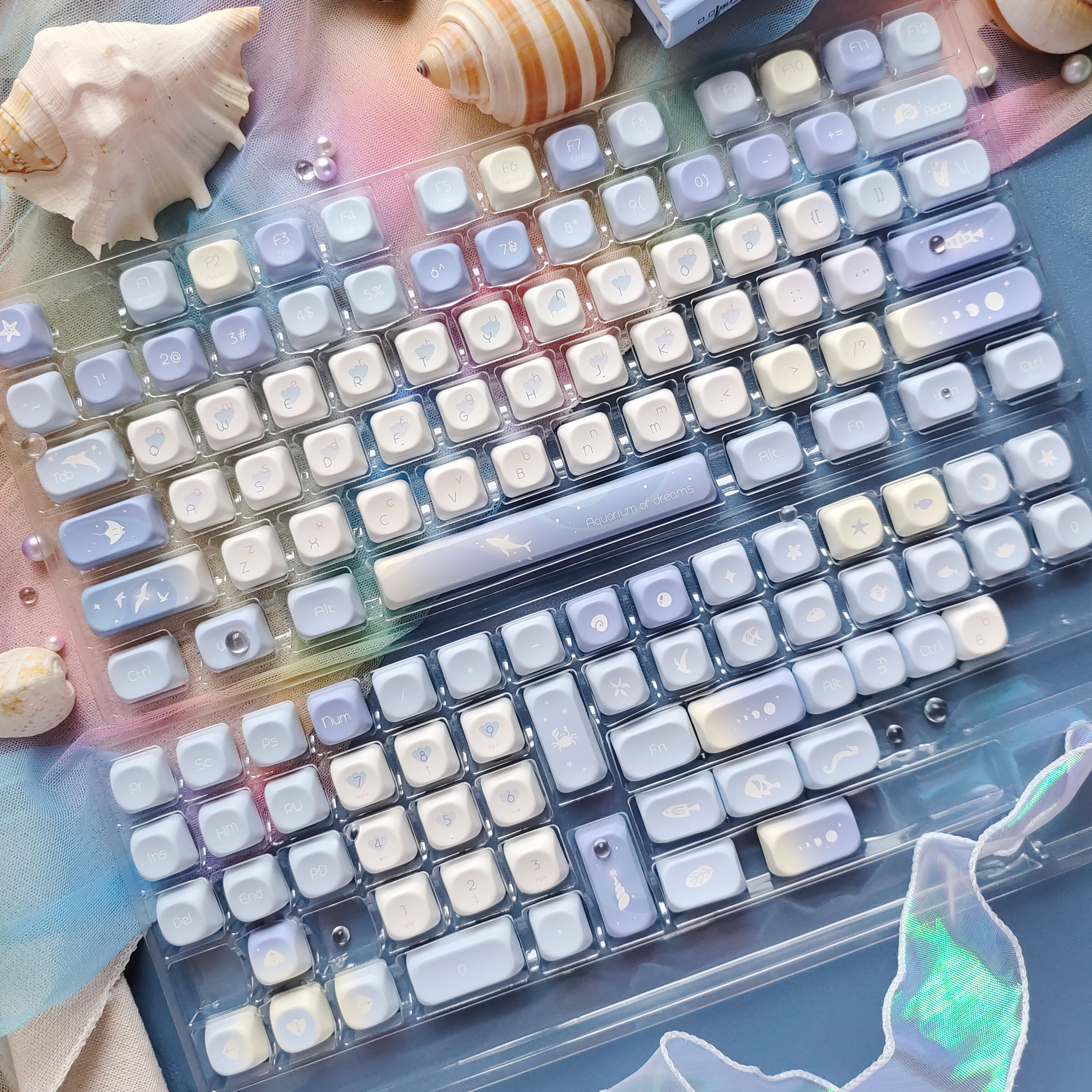 Five Sided Dye Sublimation Key - Gaming Keyboard Blue Switches บทวิจารณ์และราคา