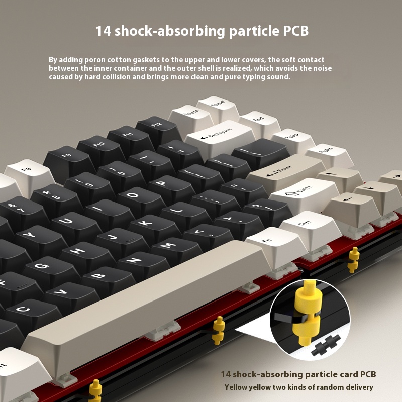Wireless Bluetooth RAINY75 Cus - Gaming Keyboard Wireless บทวิจารณ์และราคา