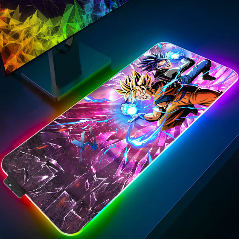 LED Mouse pad Dragon Ball Comp - Gaming Keyboard He บทวิจารณ์และราคา