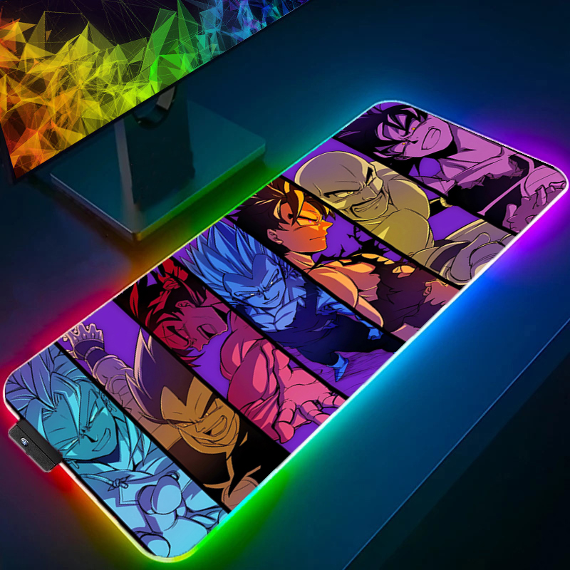 LED Mouse pad Dragon Ball Comp - Gaming Keyboard He บทวิจารณ์และราคา