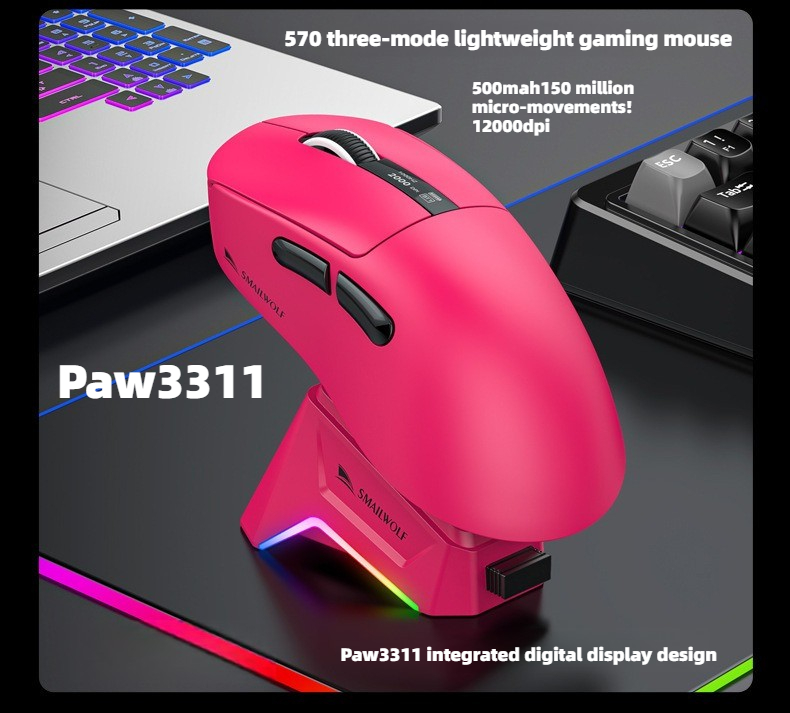 Wireless Bluetooth Gaming Mous - Gaming Keyboard 1 Hand บทวิจารณ์และราคา