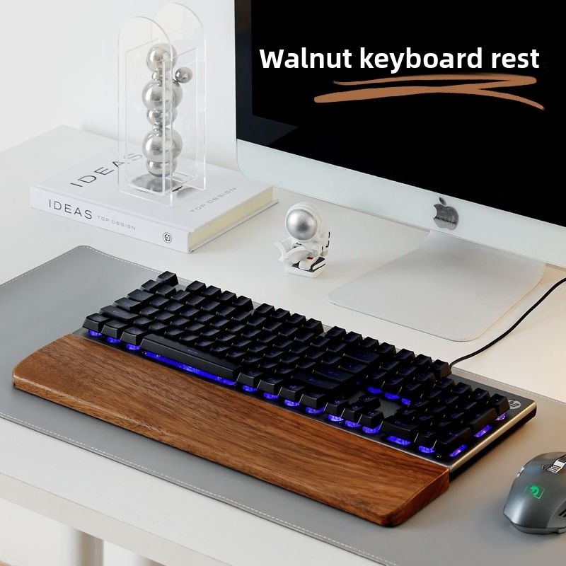 Solid Wood Keyboard Palm Rest  - Gaming Keyboard Mouse Combo บทวิจารณ์และราคา
