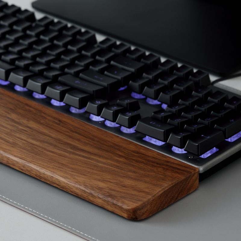 Solid Wood Keyboard Palm Rest  - Gaming Keyboard Mouse Combo บทวิจารณ์และราคา