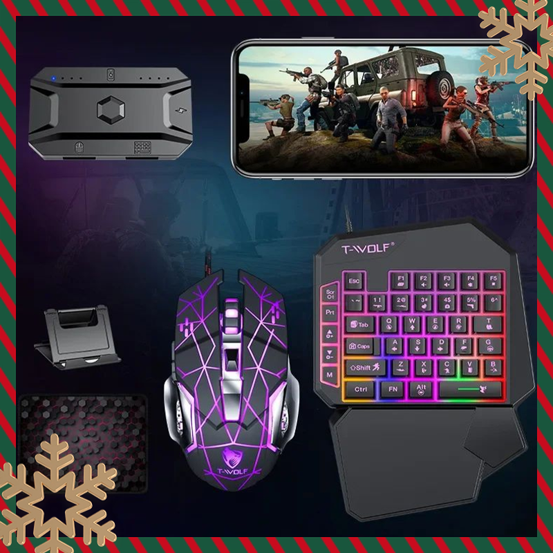 Kit Mobilador Gamer Kit Gaming - Gaming Keyboard Mouse Combo บทวิจารณ์และราคา