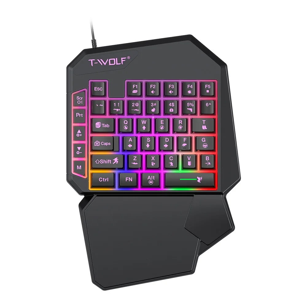 Kit Mobilador Gamer Kit Gaming - Gaming Keyboard Mouse Combo บทวิจารณ์และราคา