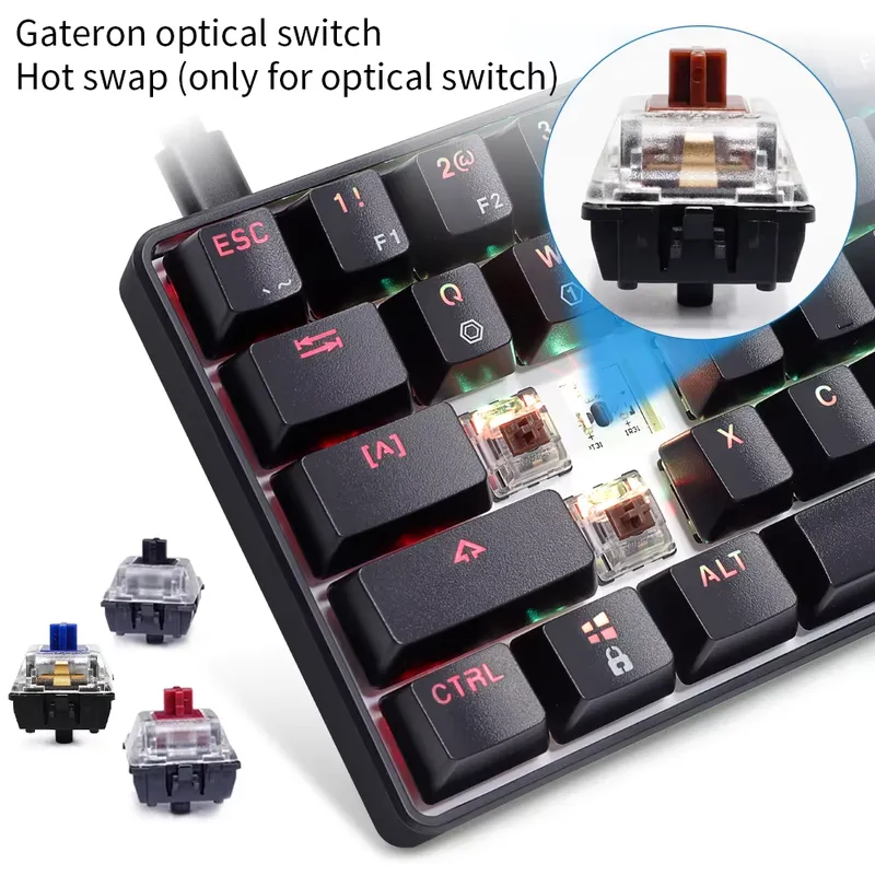 Dropshipping Skyloong Gk61 Sk6 - Gaming Keyboard Mechanical บทวิจารณ์และราคา