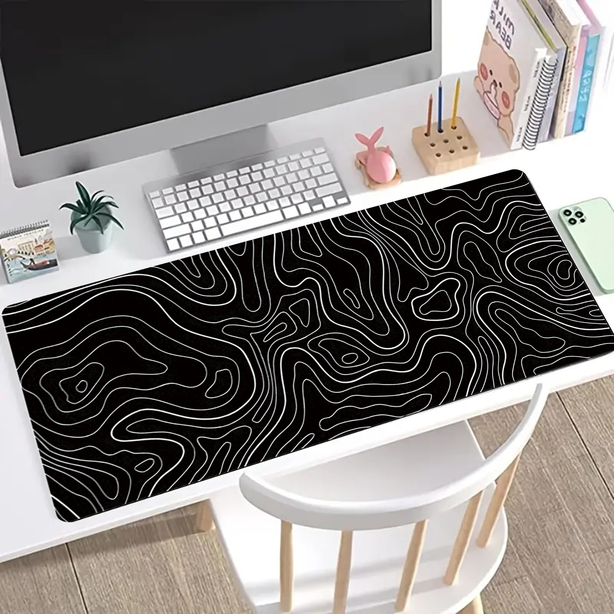 1Pcs Gaming Mouse Pad Large Ke - Keyboard Gaming Black บทวิจารณ์และราคา