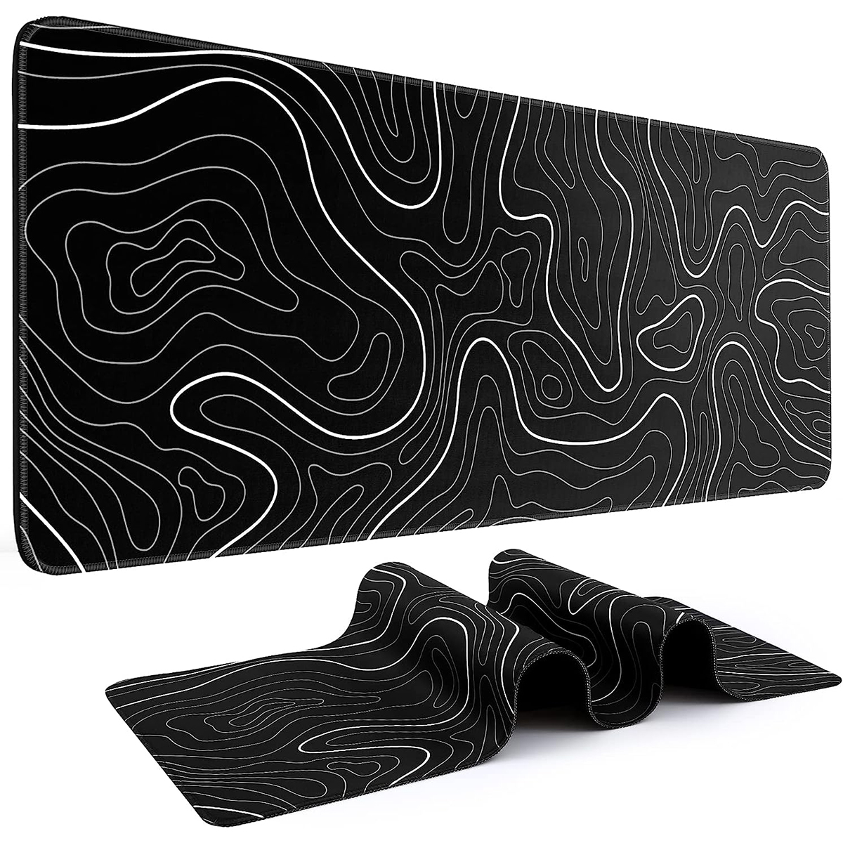 1Pcs Gaming Mouse Pad Large Ke - Keyboard Gaming Black บทวิจารณ์และราคา