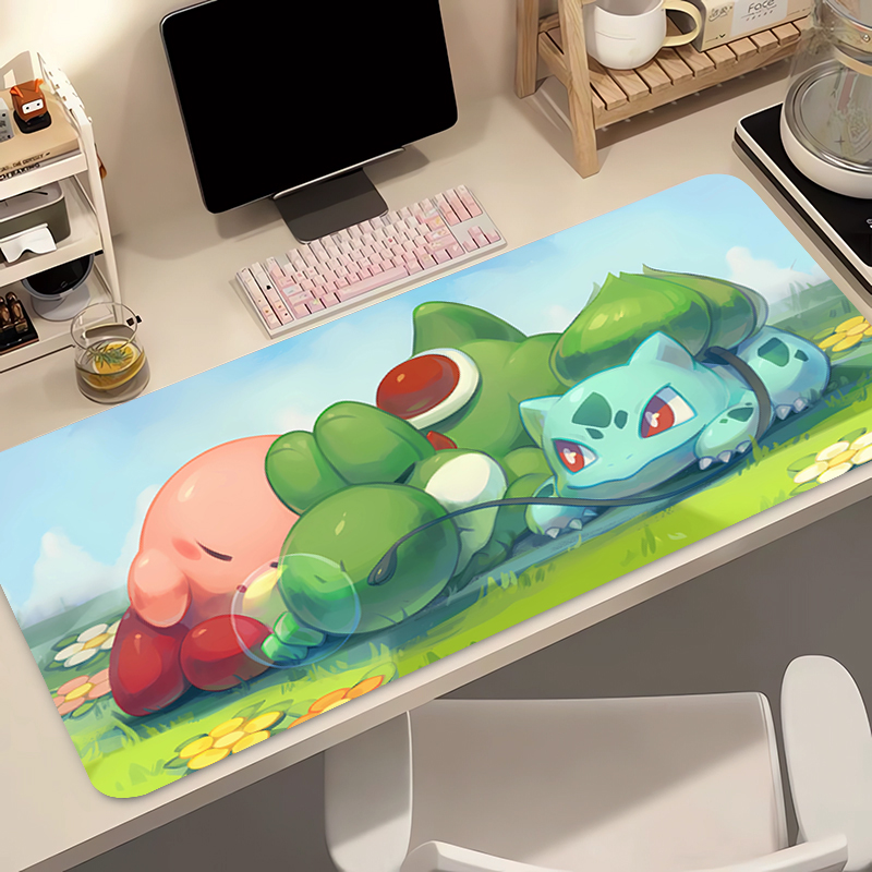 Anime Mouse Pad Pokemon Bulbas - Gaming Keyboard Higround บทวิจารณ์และราคา