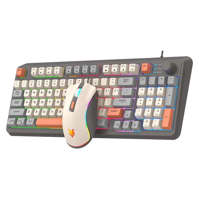 K820 USB Wired Game Keyboard M - Gaming Keyboard Mouse Combo บทวิจารณ์และราคา
