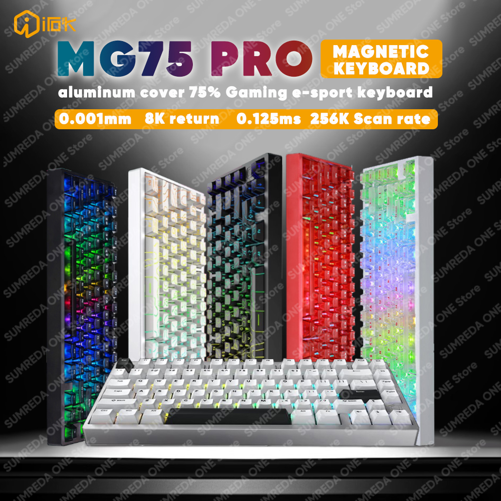 IROK MG75 Pro MG75 Max Aluminu - Gaming Keyboard Mini Mechanical บทวิจารณ์และราคา