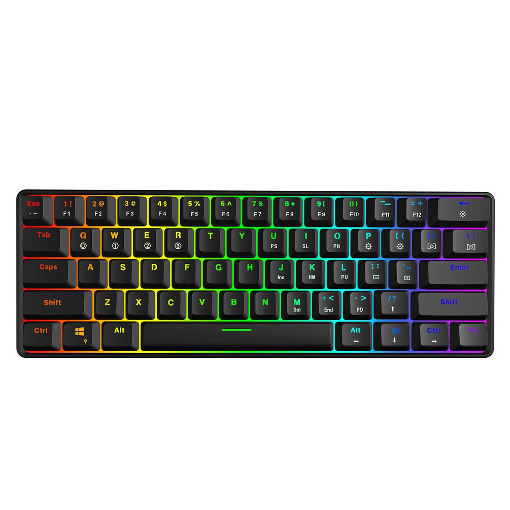 SKYLOONG GK61 Mini Portable 60 - Gaming Keyboard Bundle บทวิจารณ์และราคา