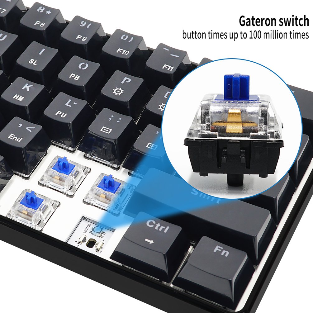SKYLOONG GK61 Mini Portable 60 - Gaming Keyboard Bundle บทวิจารณ์และราคา