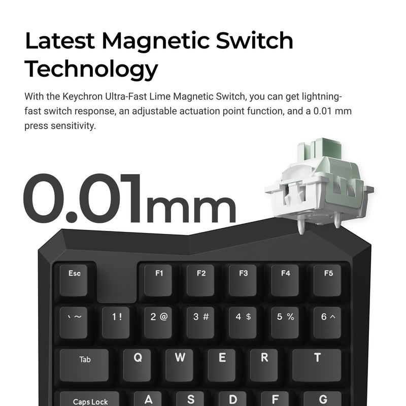 Keychron C0 HE 8K wired One Ha - Gaming Keyboard 1 Hand บทวิจารณ์และราคา