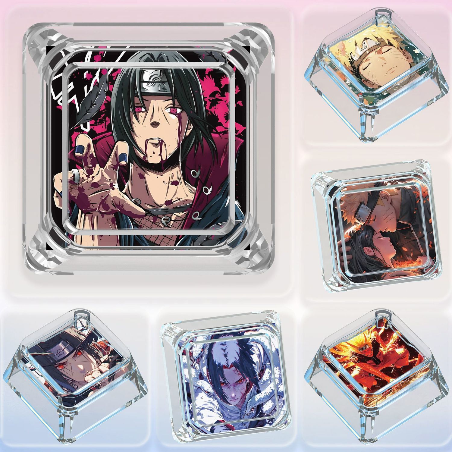 Naruto keycap, Uzumaki Naruto, - Gaming Keyboard Mechanical บทวิจารณ์และราคา