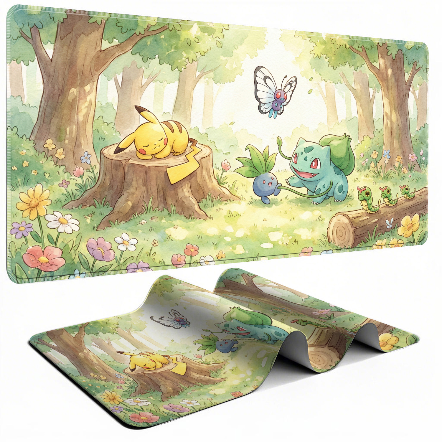 Kawaii Mouse Pad Gaming PC Acc - Gaming Keyboard He บทวิจารณ์และราคา