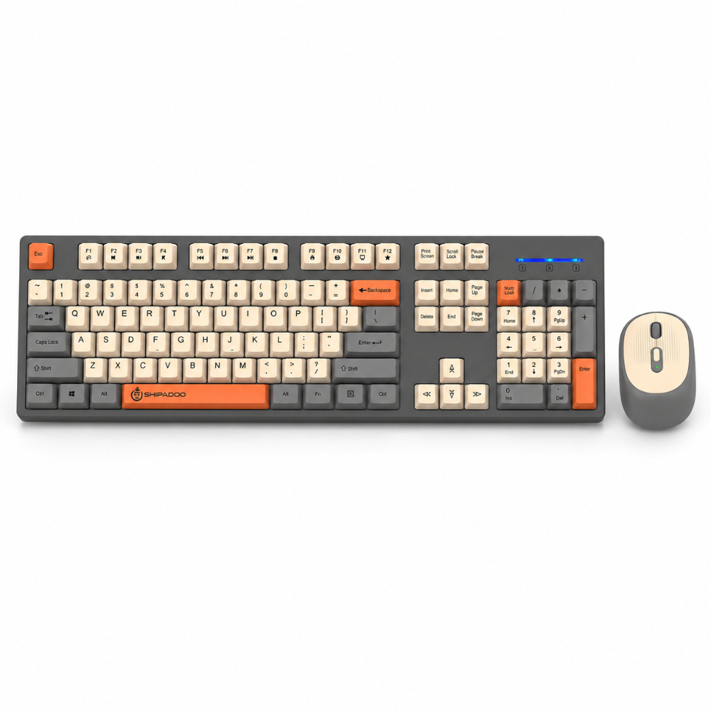 SHIPADOO W1060 2.4G Wireless G - Gaming Keyboard Bundle บทวิจารณ์และราคา