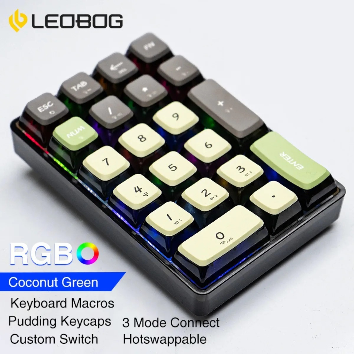 LEOBOG K21 Numpad Keyboard Wir - Gaming Keyboard Mechanical บทวิจารณ์และราคา