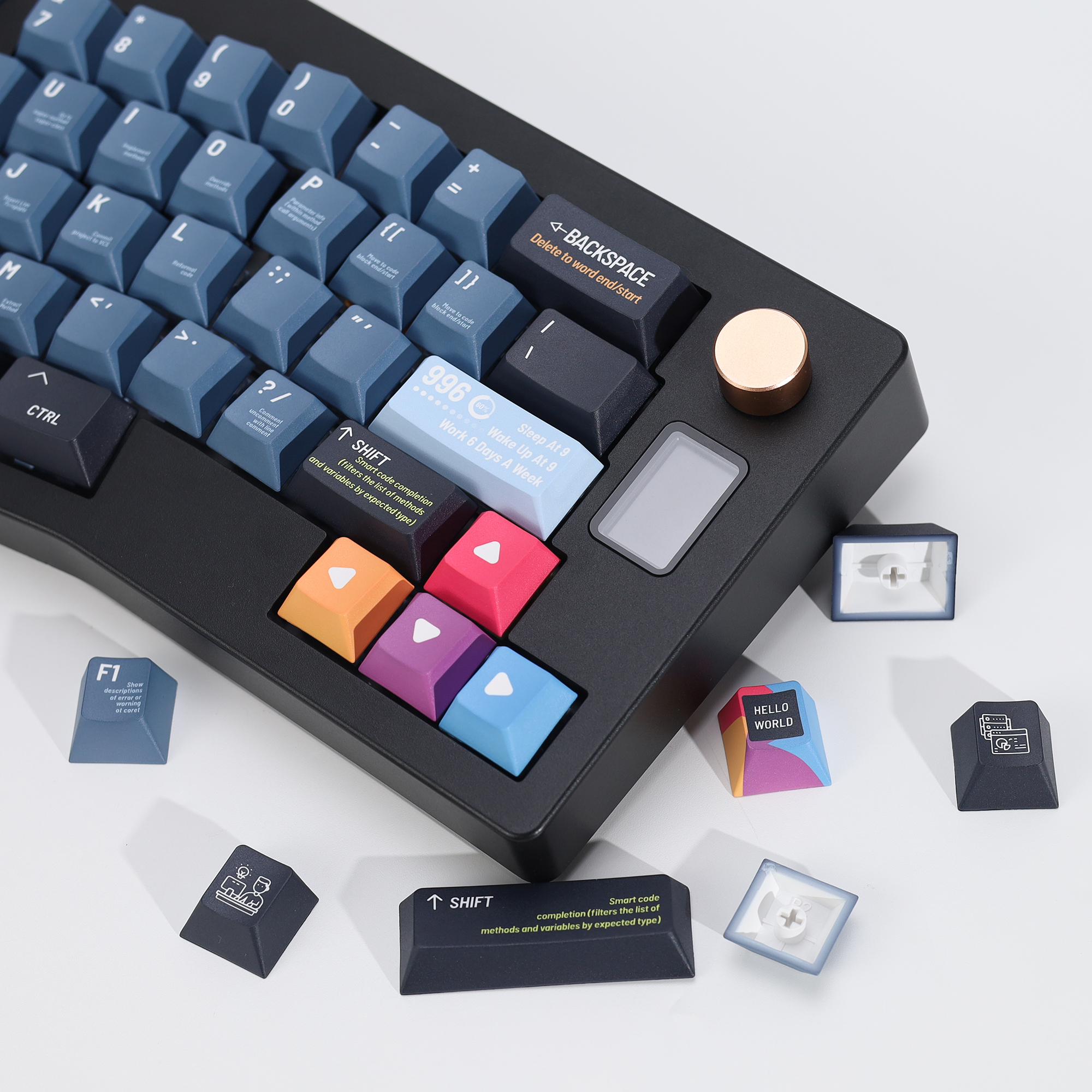 KBDiy Black Programmer Keycap  - Keyboard Gaming Black บทวิจารณ์และราคา