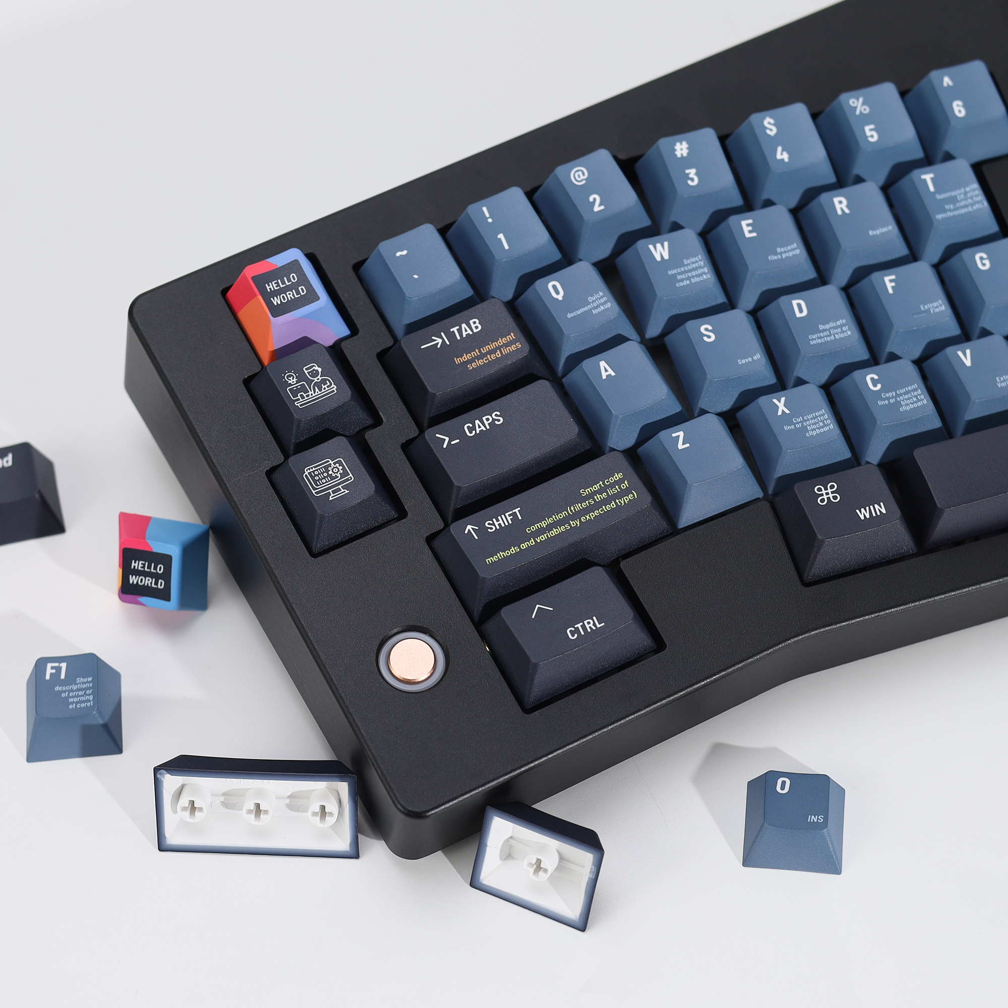 KBDiy Black Programmer Keycap  - Keyboard Gaming Black บทวิจารณ์และราคา