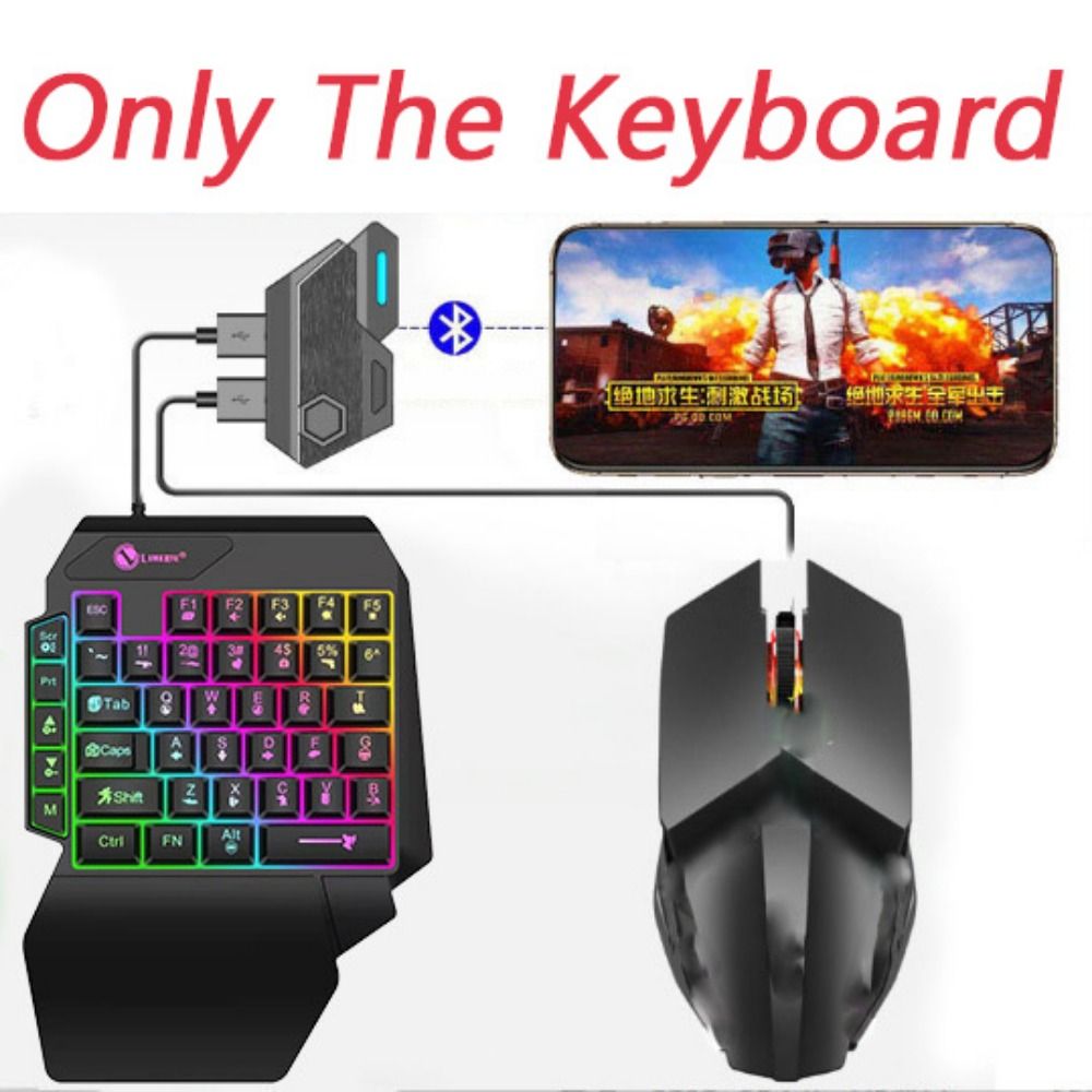 Colorful Mini One Handedly Key - Gaming Keyboard Mini Mechanical บทวิจารณ์และราคา