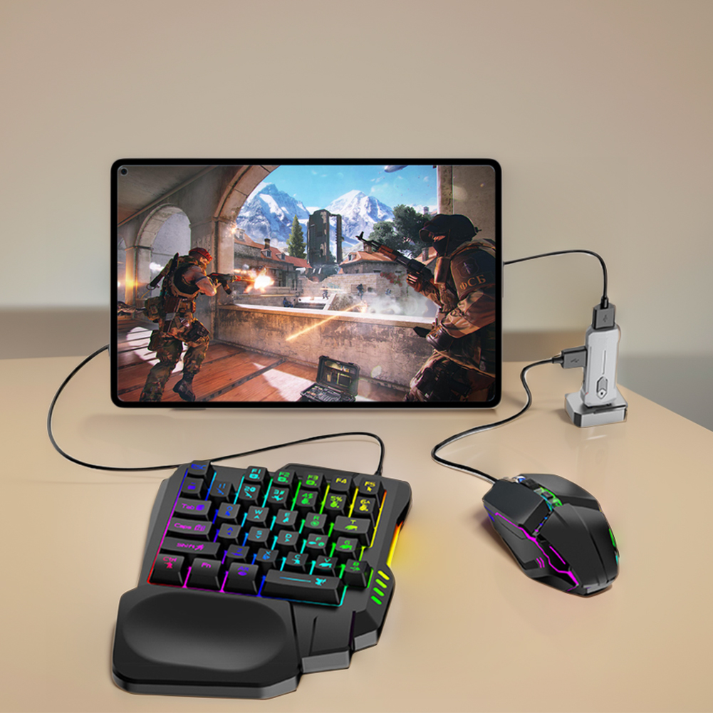 5 in 1 Mobile Game Converter K - Gaming Keyboard And Mouse Converter For Mobile บทวิจารณ์และราคา