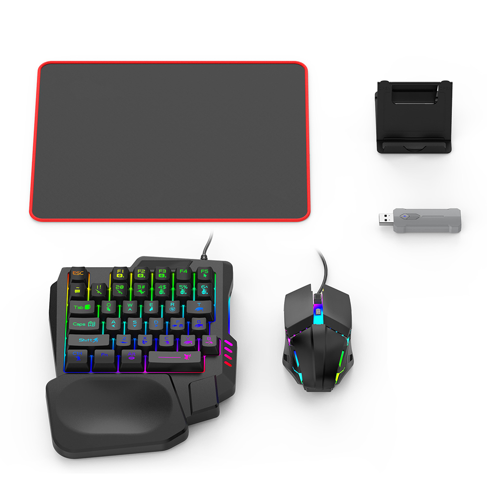 5 in 1 Mobile Game Converter K - Gaming Keyboard And Mouse Converter For Mobile บทวิจารณ์และราคา
