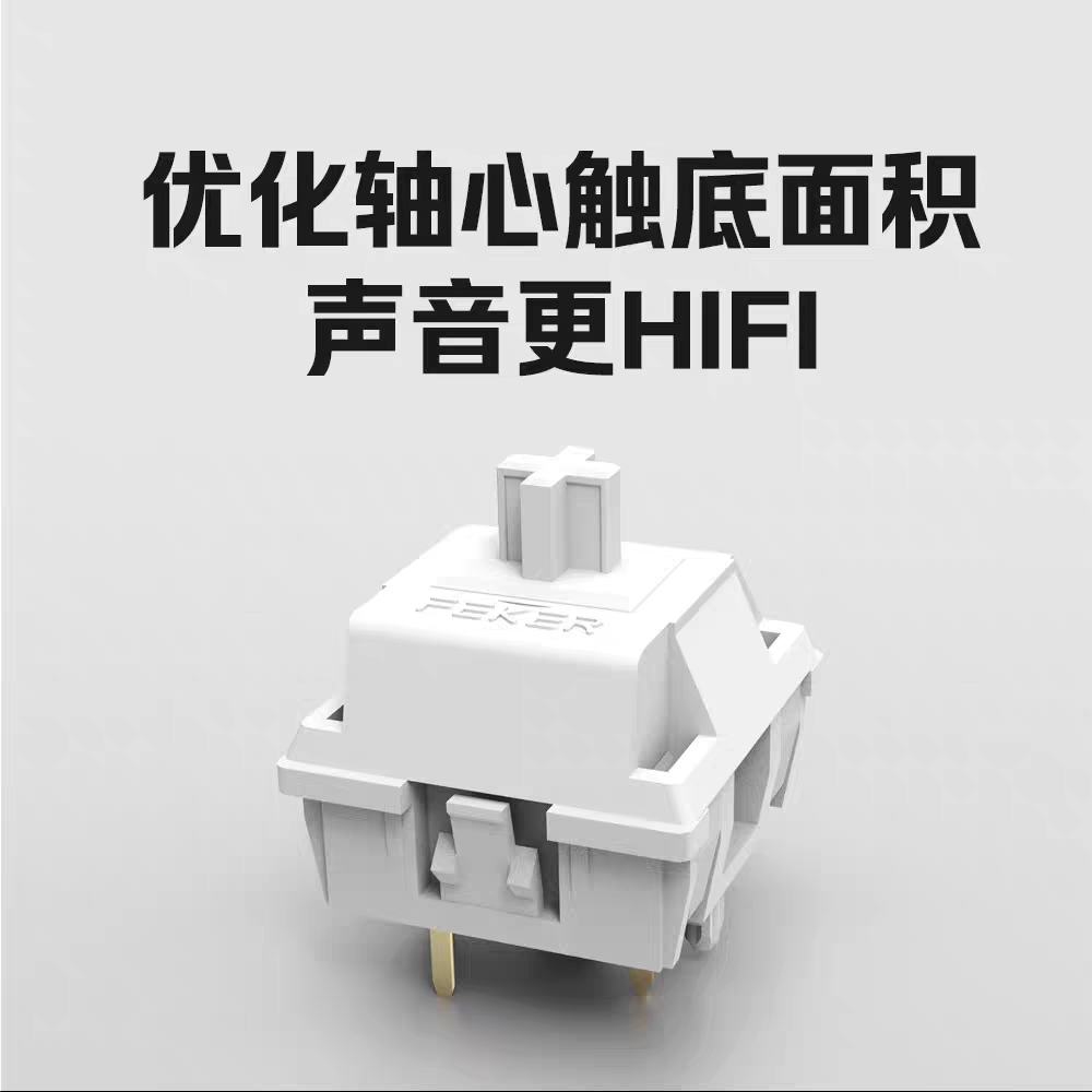 HMX Feker White Marble V3 Hot  - Gaming Keyboard Mini Mechanical บทวิจารณ์และราคา
