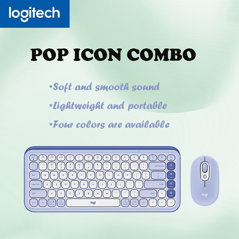Logitech POP ICON COMBO Keyboa - Gaming Keyboard Mouse Combo บทวิจารณ์และราคา