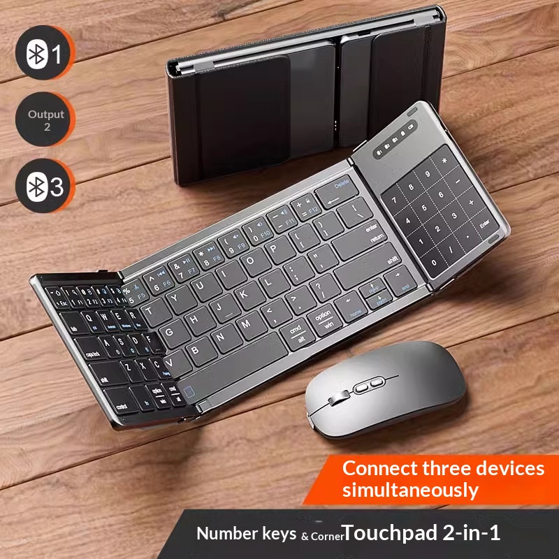Mengzu Tri Fold Wireless Bluet - Gaming Keyboard Wireless บทวิจารณ์และราคา