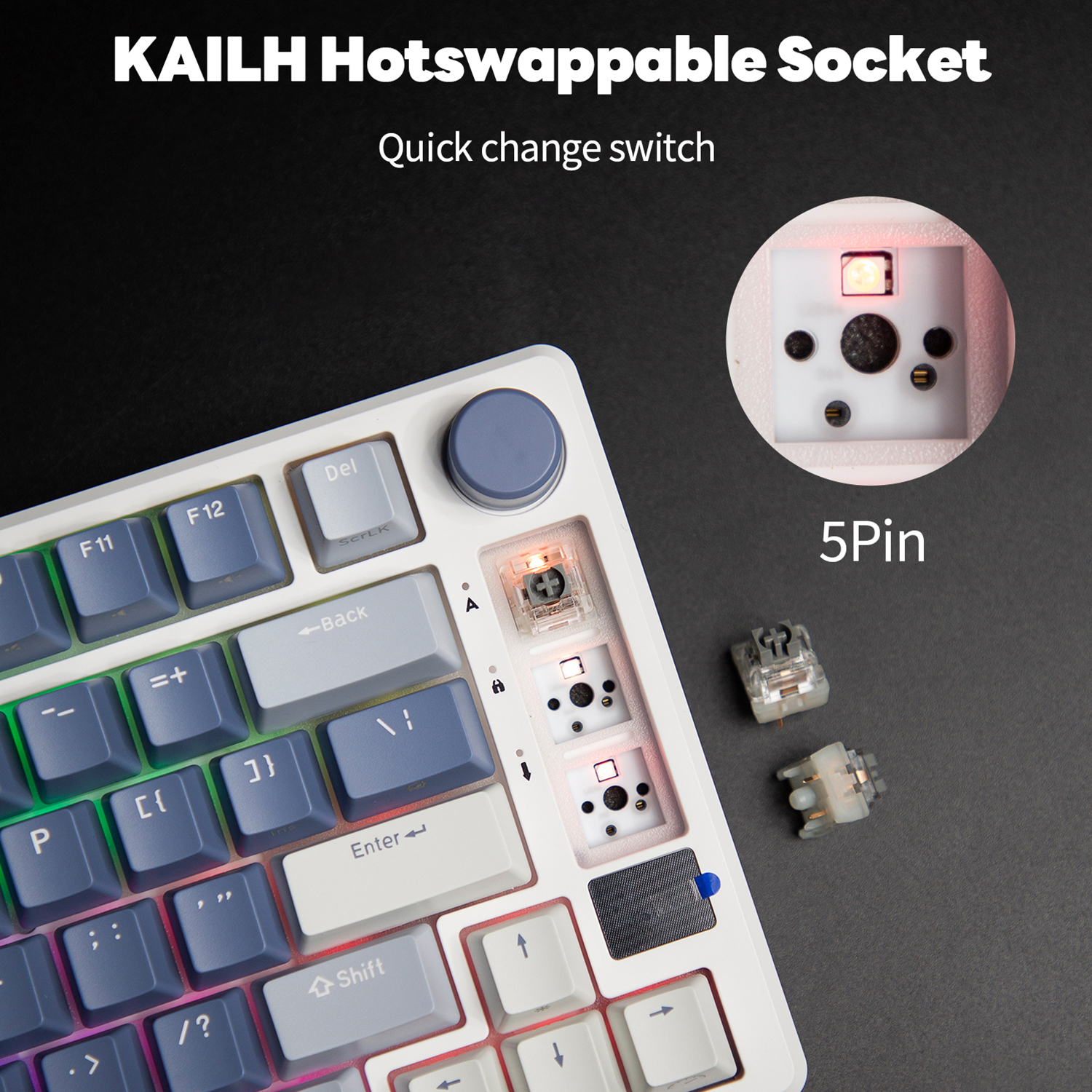 RK ROYAL KLUDGE M75 2.4G Wirel - Gaming Keyboard Bundle บทวิจารณ์และราคา