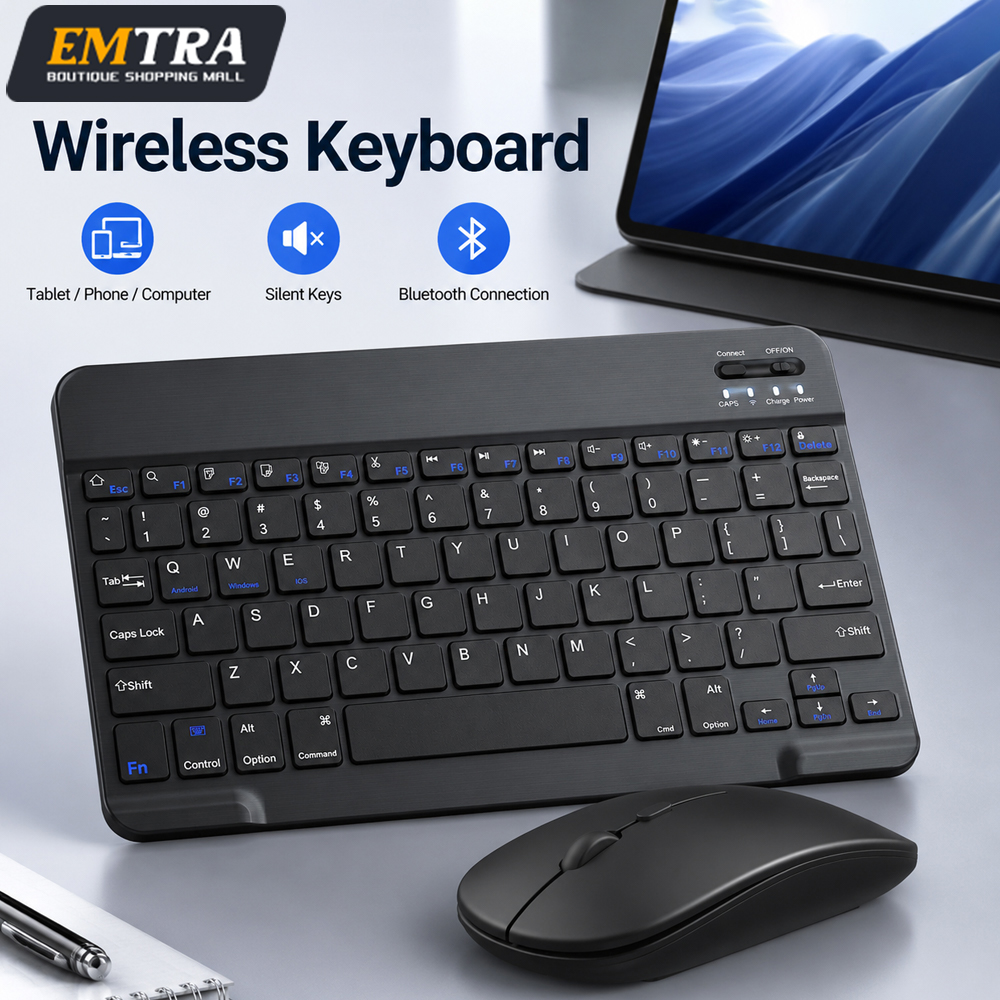 Bluetooth Wireless Keyboard Fo - Gaming Keyboard Wireless บทวิจารณ์และราคา