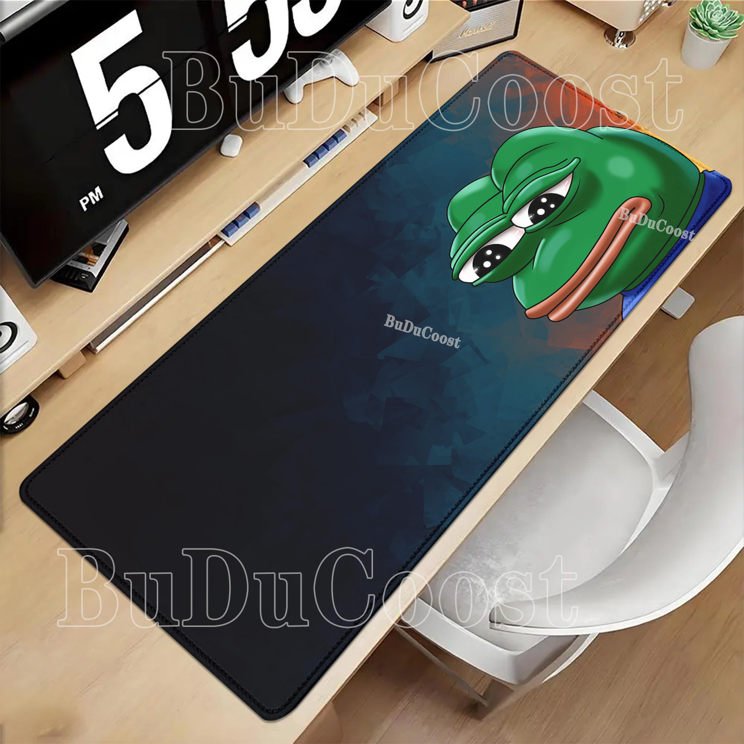 Sad Frog Pepe meme Emoji‌ Mous - Gaming Keyboard Emoji บทวิจารณ์และราคา