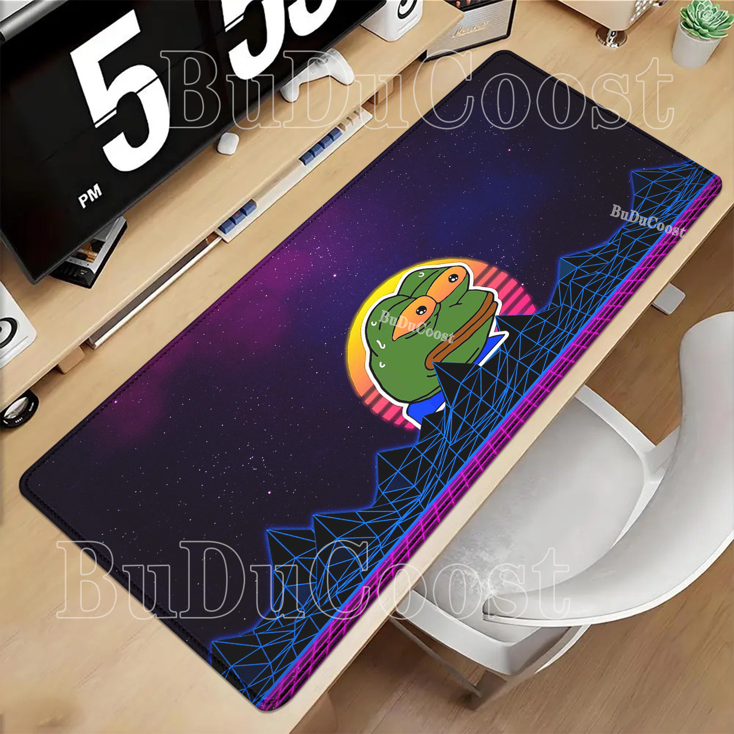 Sad Frog Pepe meme Emoji‌ Mous - Gaming Keyboard Emoji บทวิจารณ์และราคา