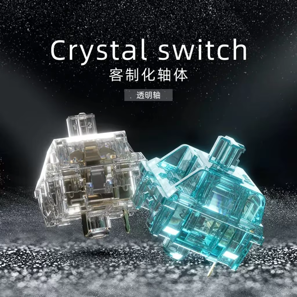 Akko Crystal V3 Switch Wine Re - Gaming Keyboard Blue Switches บทวิจารณ์และราคา