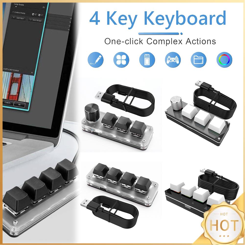 3 Key 1 Knob/4 Key One Handed  - Gaming Keyboard 1 Hand บทวิจารณ์และราคา