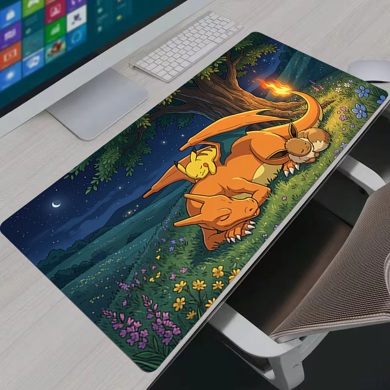 Mouse Pad Anime PC Gamer Cabin - Gaming Keyboard He บทวิจารณ์และราคา