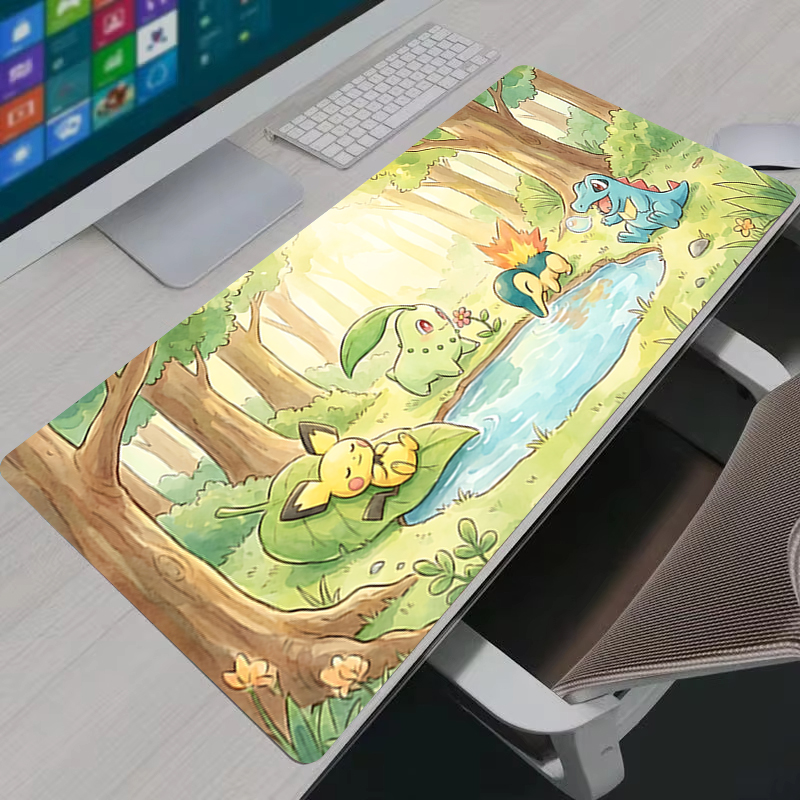 Mouse Pad Anime PC Gamer Cabin - Gaming Keyboard He บทวิจารณ์และราคา