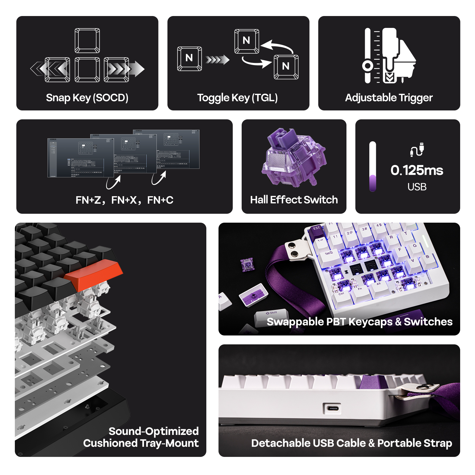  EPOMAKER HE30 One-Handed 36- - Gaming Keyboard 1 Hand บทวิจารณ์และราคา